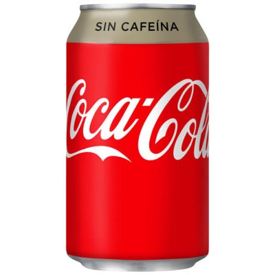 REF.COCA COLA S/CAFEINA LATA 33CL