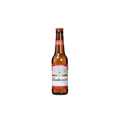 CERVEZA BUDWEISER BOTELLA 0.33