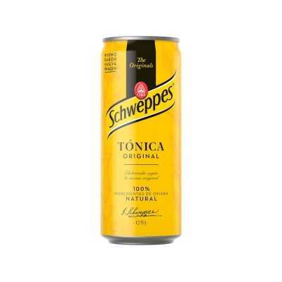 TONICA SCHWEPPES LATA 33 CL